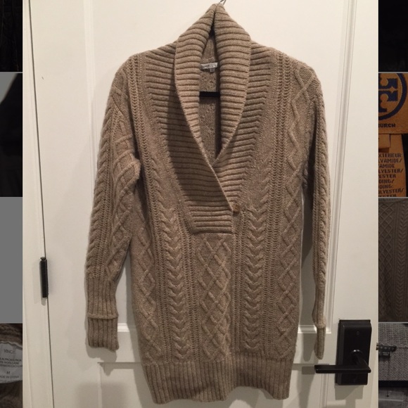 Vince Sweaters - Vince cable knit cashmere blend sweater